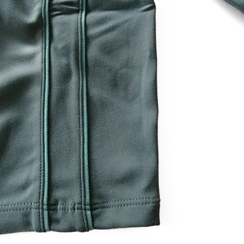 Nike Dark Green Long Sleeve Crop Athletic Top Size Small - Picture 5 of 11